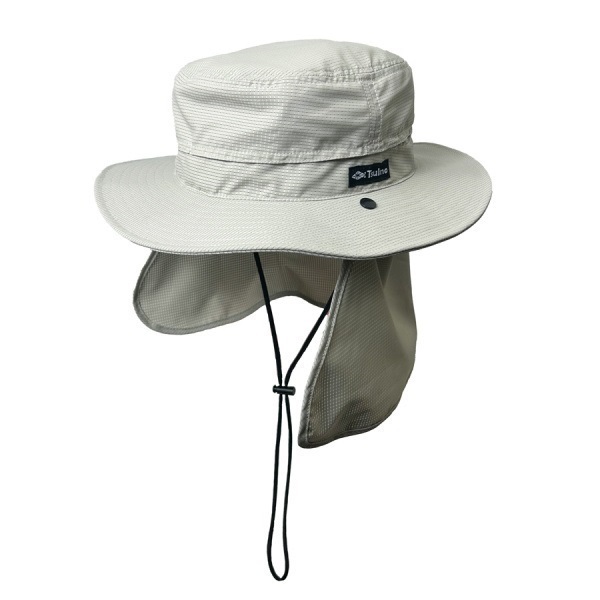 エアサマーハット【UV対策/暑さ対策/タレ付き】(ベージュ)